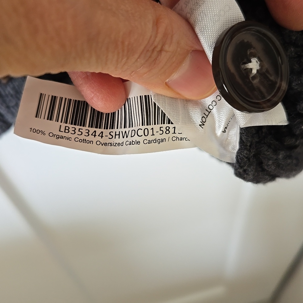 Quince Oversized Cable Knit Cardigan - Picture 5 of 5